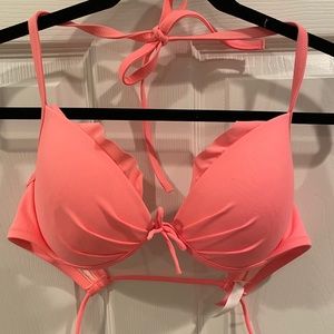 Peach Bikini Top
